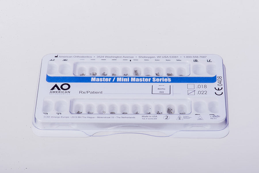 Brackets Roth .022 American Orthodontic