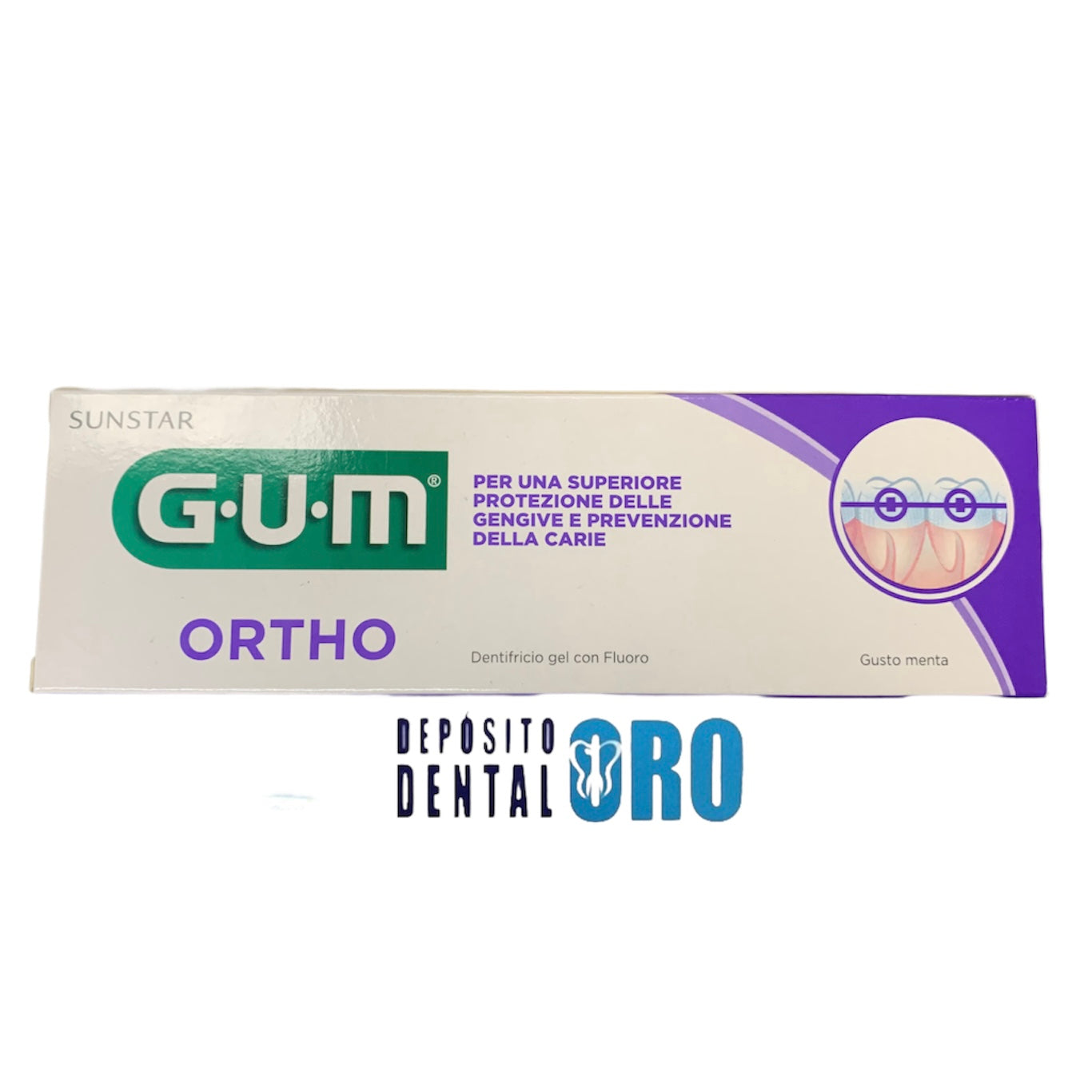 GEL DENTÍFRICO CON FLÚOR GUM