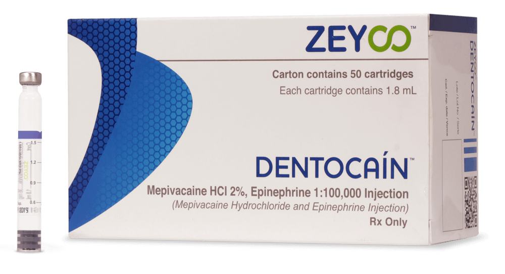 Anestesia Zeyco Dentocain 2%