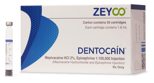 Anestesia Zeyco Dentocain 2%